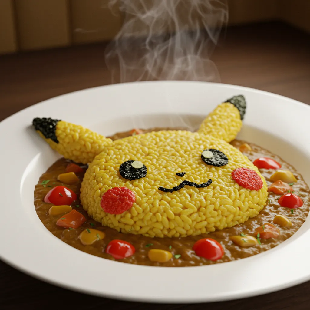 Plat Pikachu Riz