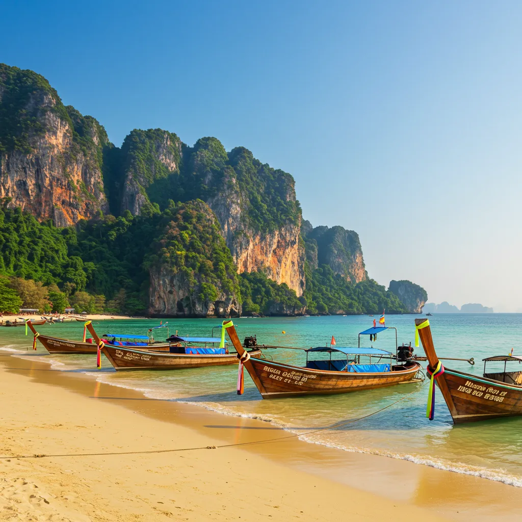 Railay West beach, Krabi, Thailand