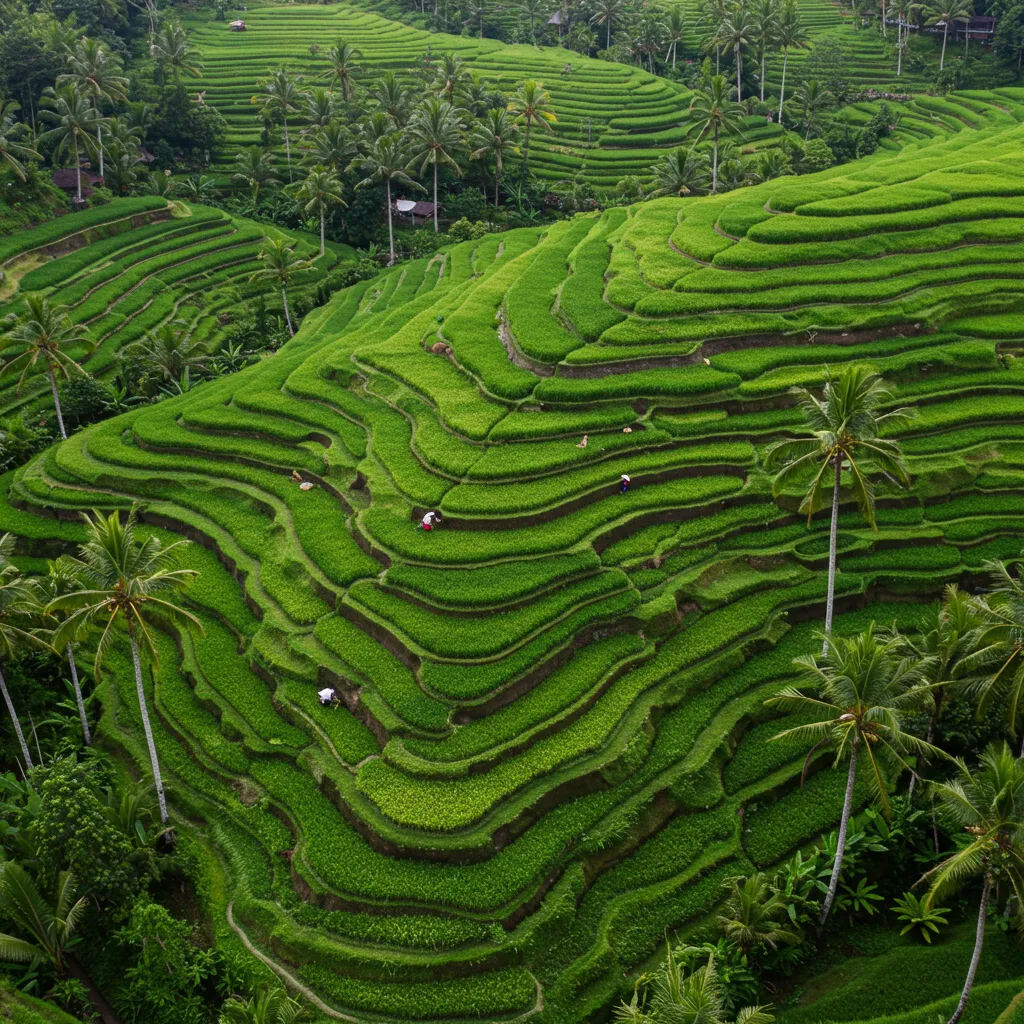 Rizières à Bali