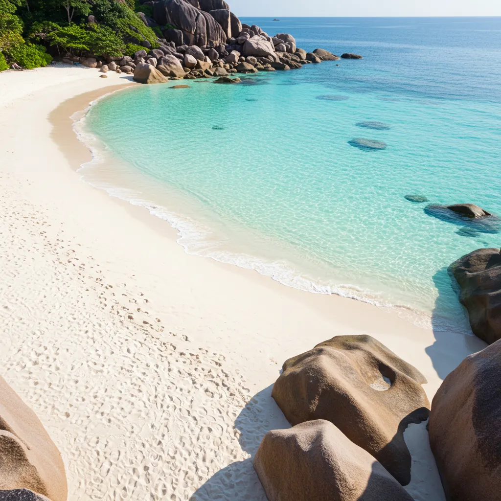 beach on the Similan Islands