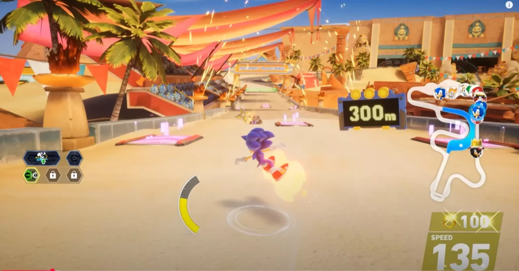 Sonic Crossworlds Finish Line