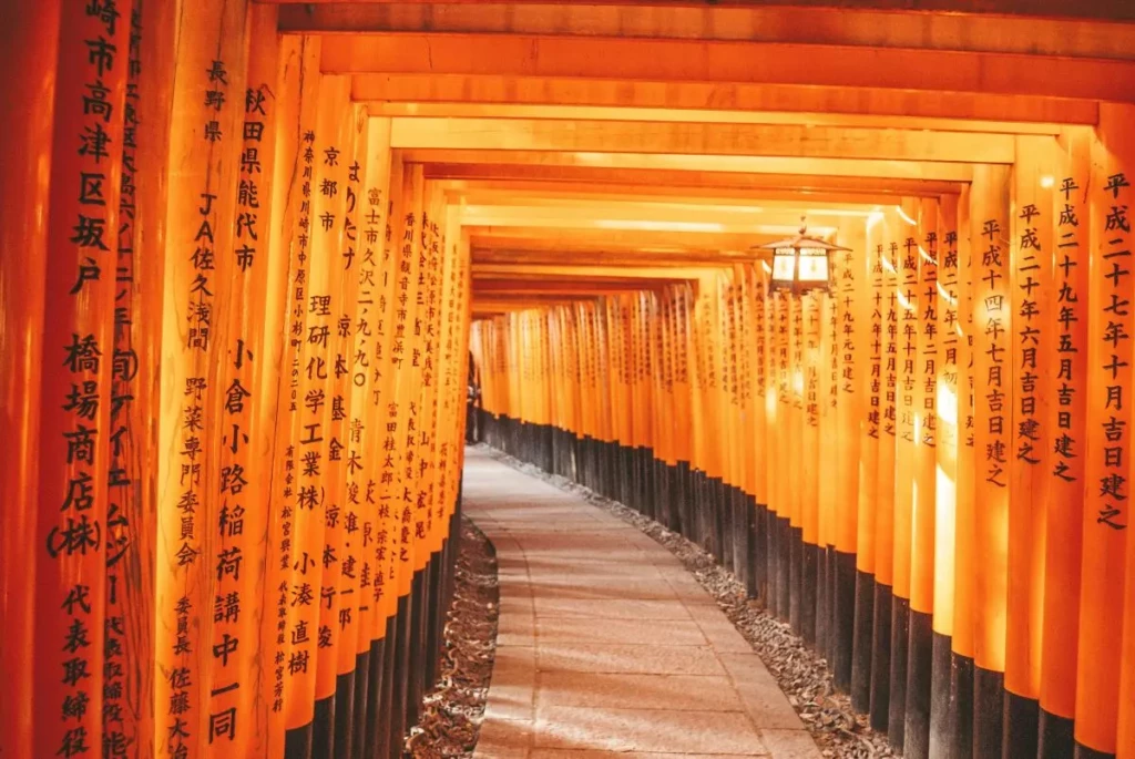 Fushimi Inari Pilliers 