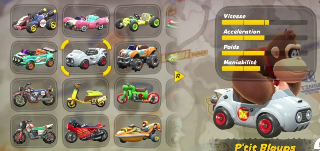 Karts Mario Kart World