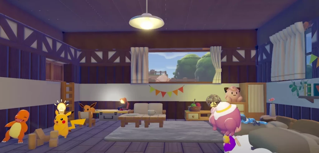 Pokemon Pokopia Chambre