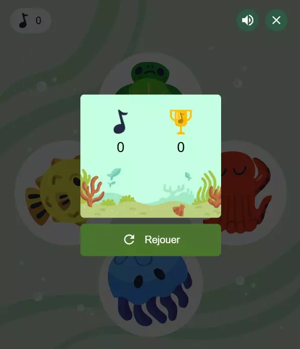 Jeu de mémoire Simon de Google