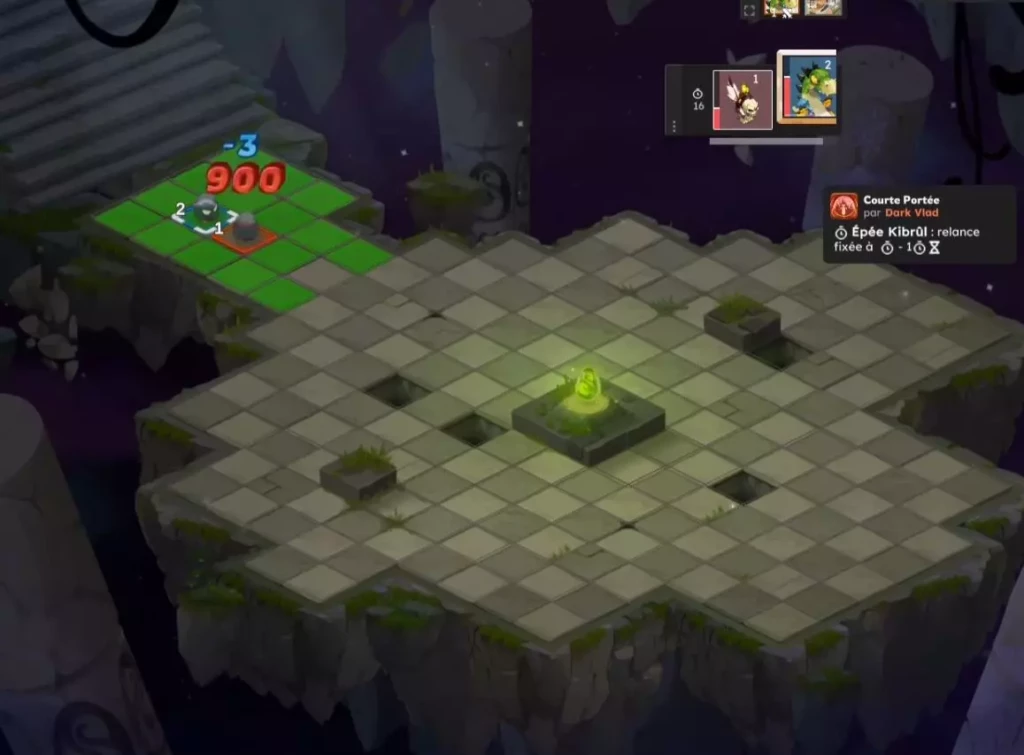 Le combat contre Dark Vlad